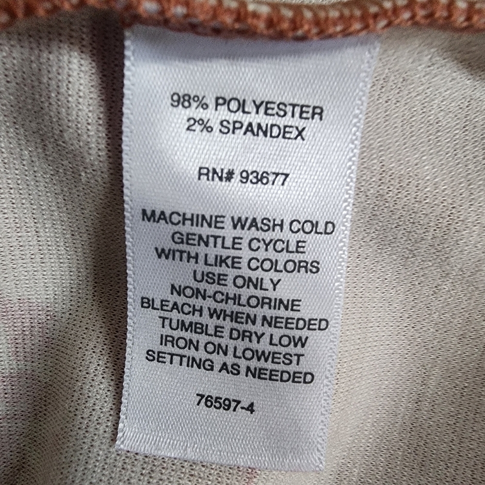 Liz Claiborne Pullover Square Neck Puffed Sleeve Regular Fit Sz XXL (NWT) - Picture 6 of 7